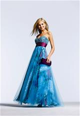 2012 Faviana Prom Dresses 6745.  Available in Aqua Print